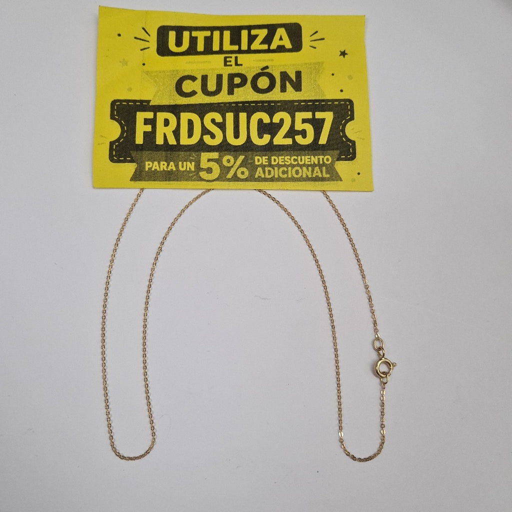 CADENA ORO 14 K 1.1 GRMS (SEMINUEVO)