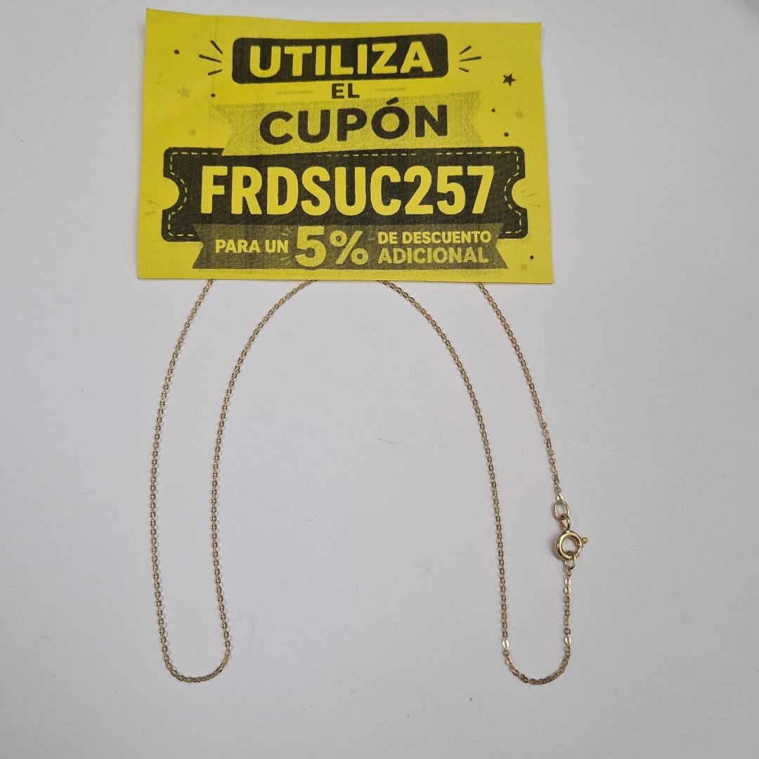 CADENA ORO 14 K 1.1 GRMS (SEMINUEVO)