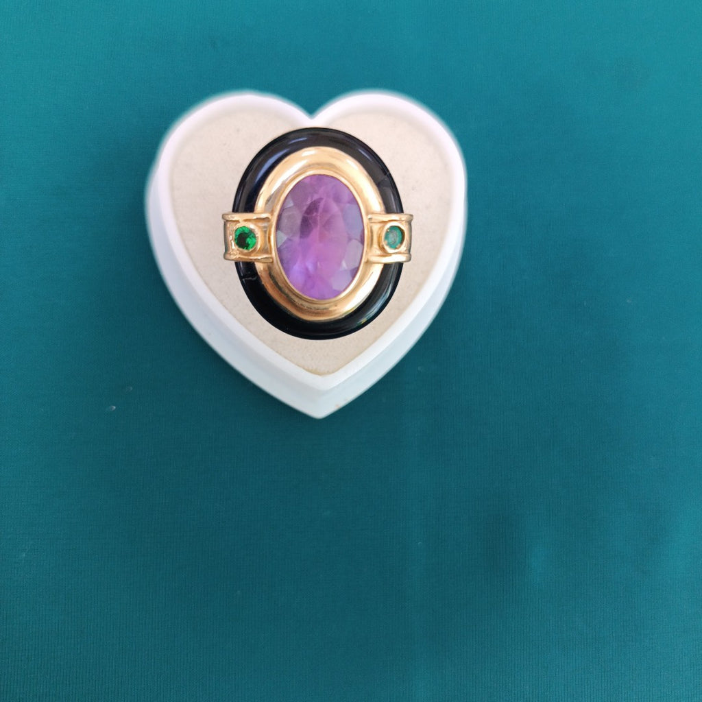 ANILLO ORO 14 K 9 GRMS (SEMINUEVO)
