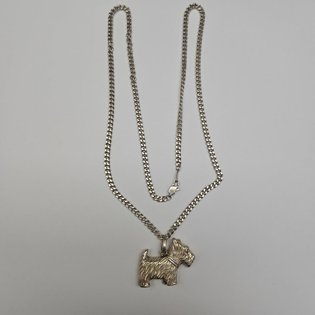 CADENA, DIJE PLATA 33.6 GRMS (SEMINUEVO)