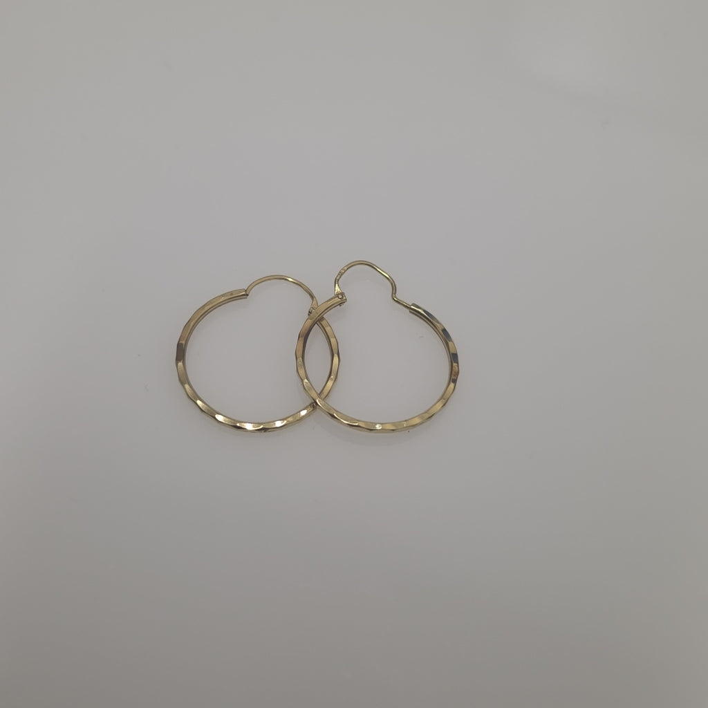ARRACADAS PAR ORO 14 K 1 GRMS (SEMINUEVO)