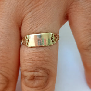 ANILLITO ORO 10 K 1.3 GRMS (SEMINUEVO)