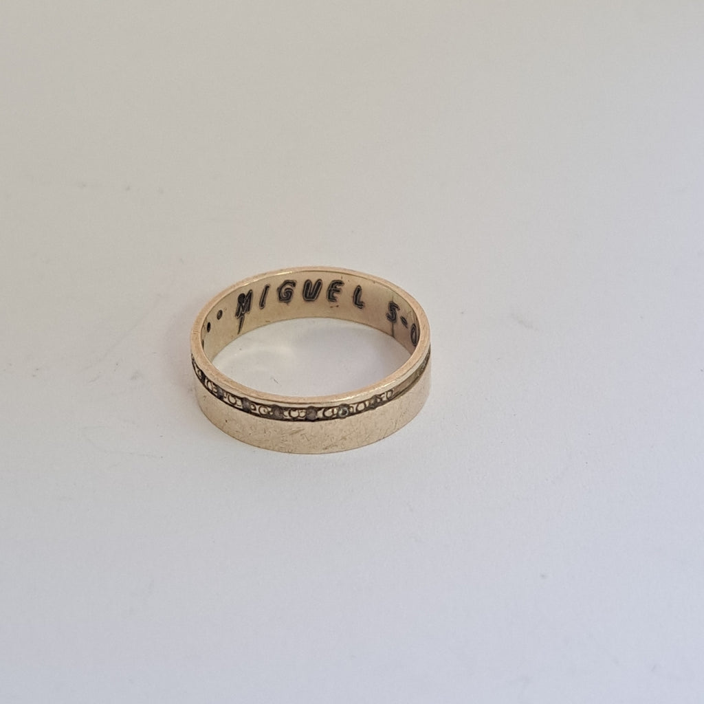 ARGOLLA ORO 8 K 3,20 GRMS (SEMINUEVO)