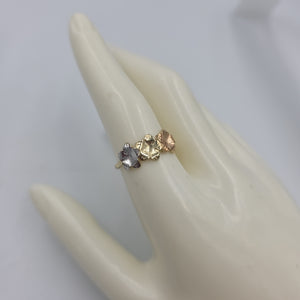 ANILLOS ANILLITO FIG FLORES 10K TALLA 9 1.3 GR (NUEVO)