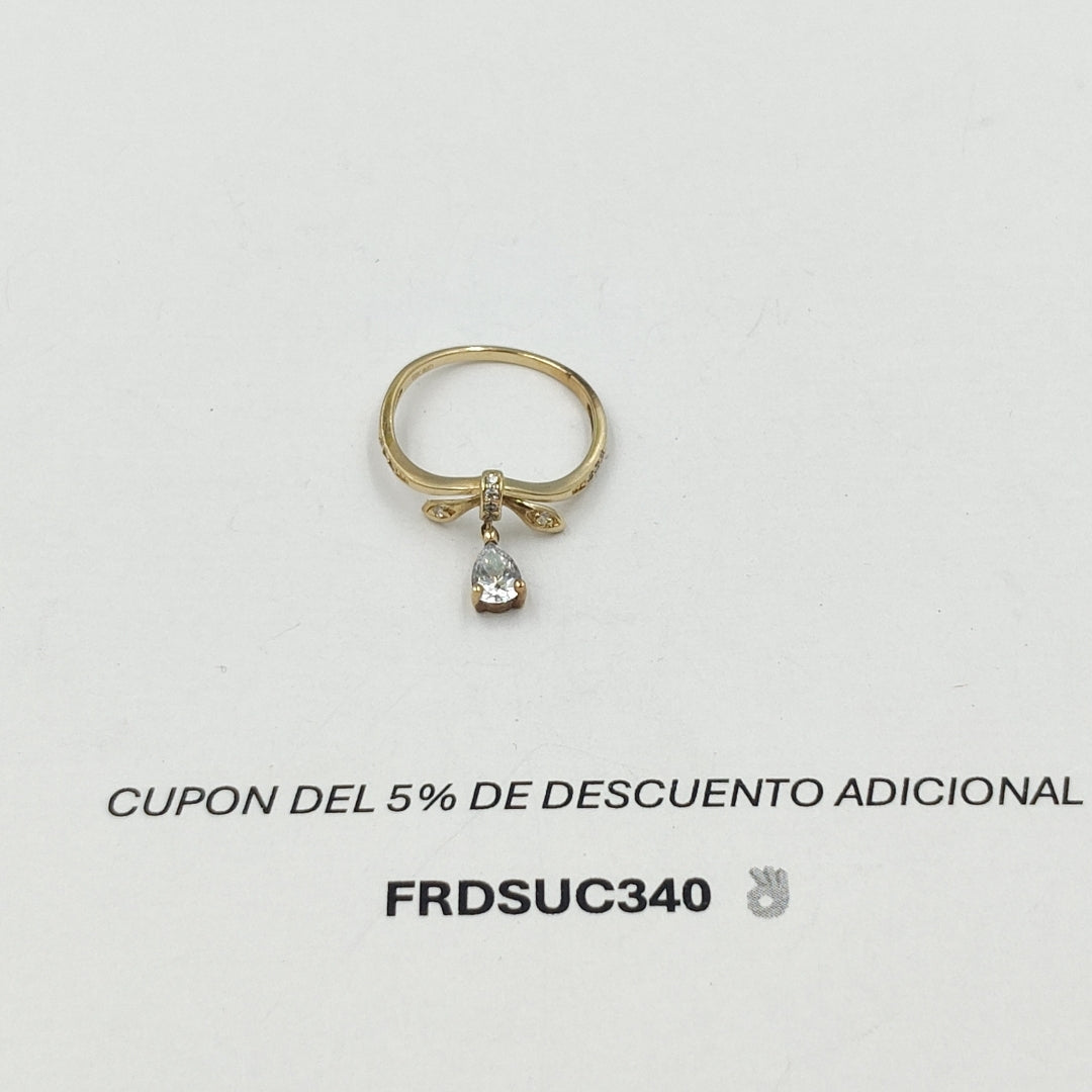 ANILLITO,DIJE ORO 10 K 1,50 GRMS (SEMINUEVO)
