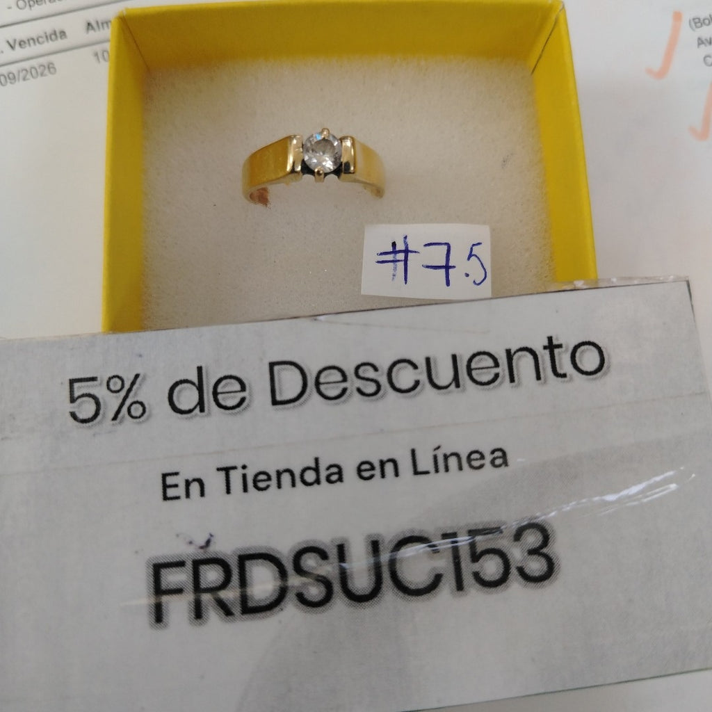 ANILLO ORO 10 K 2,90 GRMS (SEMINUEVO)