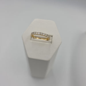 ANILLO ANILLITO MEDIA CHURUMBELA 14K 8 TALLA 2.1 GR (NUEVO)