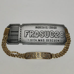 ESCLAVA ORO 14 K 31,30 GRMS (SEMINUEVO)
