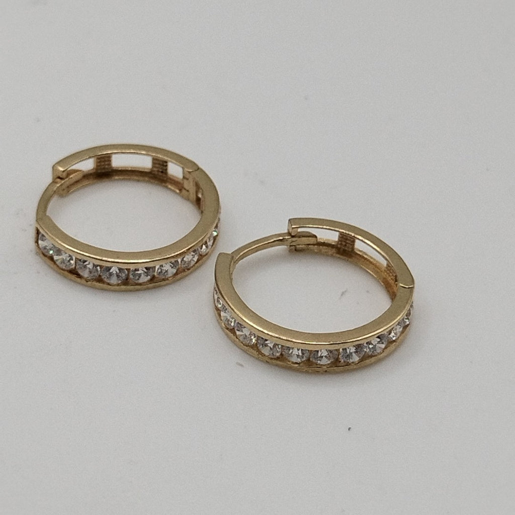 ARRACADAS PAR ORO 10 K 1.8 GRMS (SEMINUEVO)