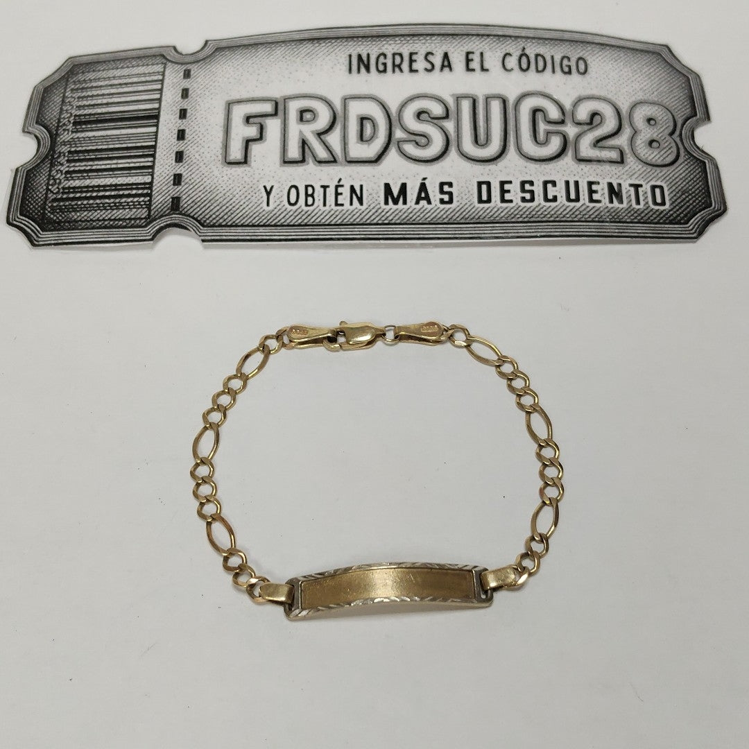 ESCLAVA ORO 10 K 3,90 GRMS (SEMINUEVO)