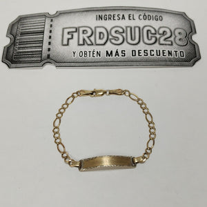 ESCLAVA ORO 10 K 3,90 GRMS (SEMINUEVO)