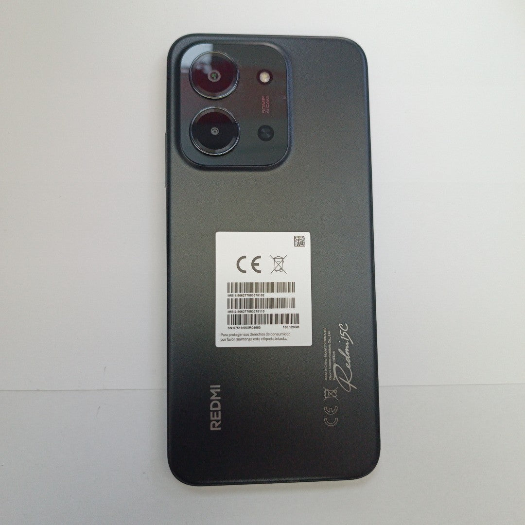 CELULAR XIAOMI REDMI 15C 25078RA3EL (2025) 128 GB 4 GB RAM (SEMINUEVO)