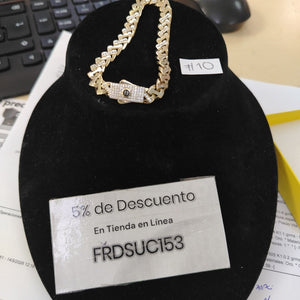 PULSERA ORO 10 K 9,70 GRMS (SEMINUEVO)