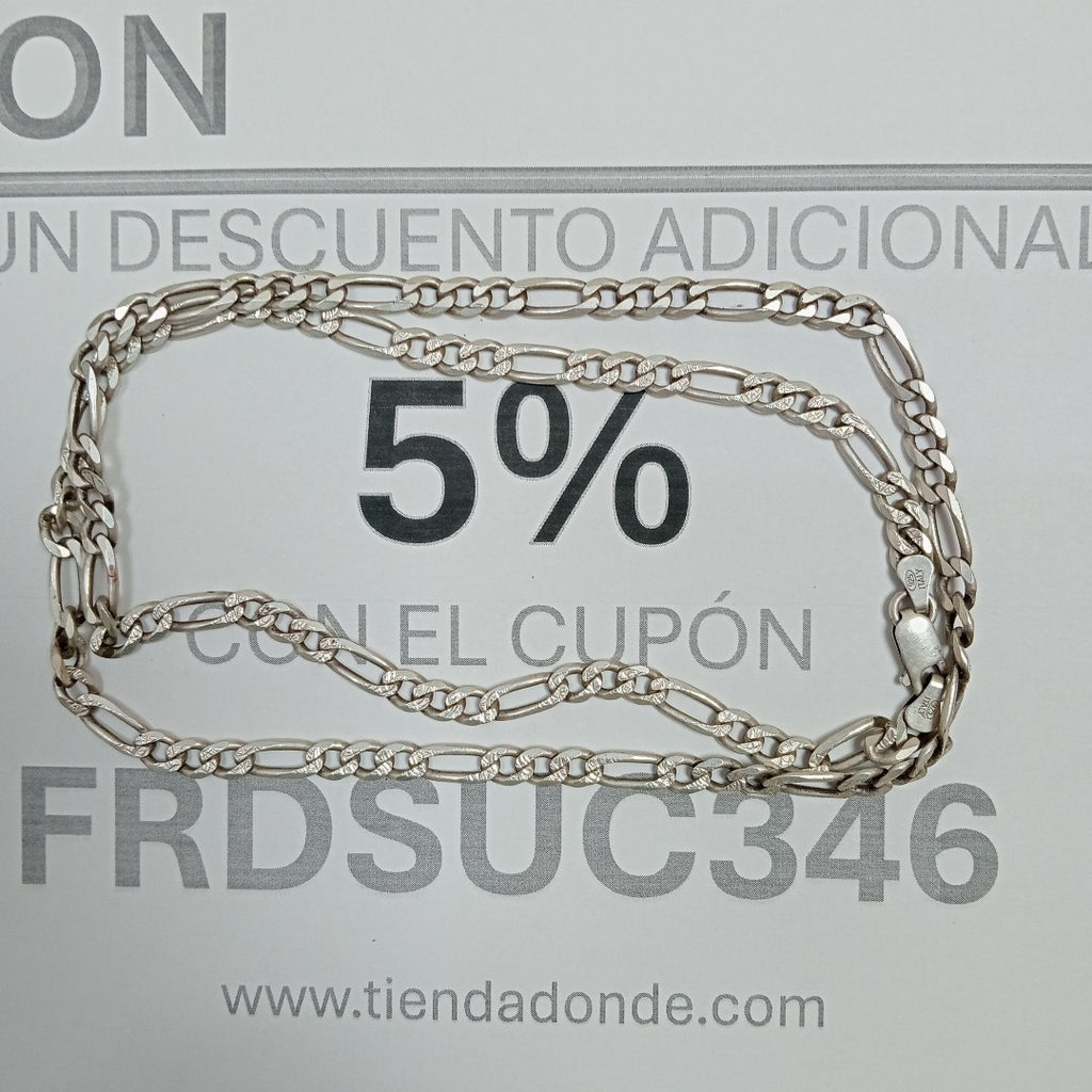 CADENA PLATA 30,10 GRMS (SEMINUEVO)