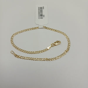 PULSERA BARBADA 14K 21 CM 2.3 GR (NUEVO)