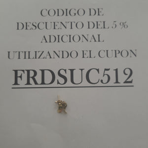 ARETES PAR ORO 10 K 1.2 GRMS (SEMINUEVO)