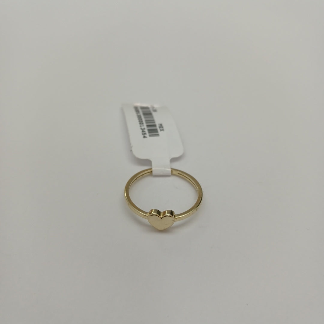 ANILLOS ANILLITO FIG CORAZON 10K TALLA 7 1.1 GR (NUEVO)