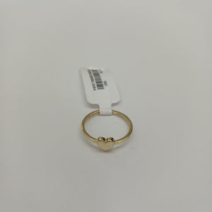 ANILLOS ANILLITO FIG CORAZON 10K TALLA 7 1.1 GR (NUEVO)