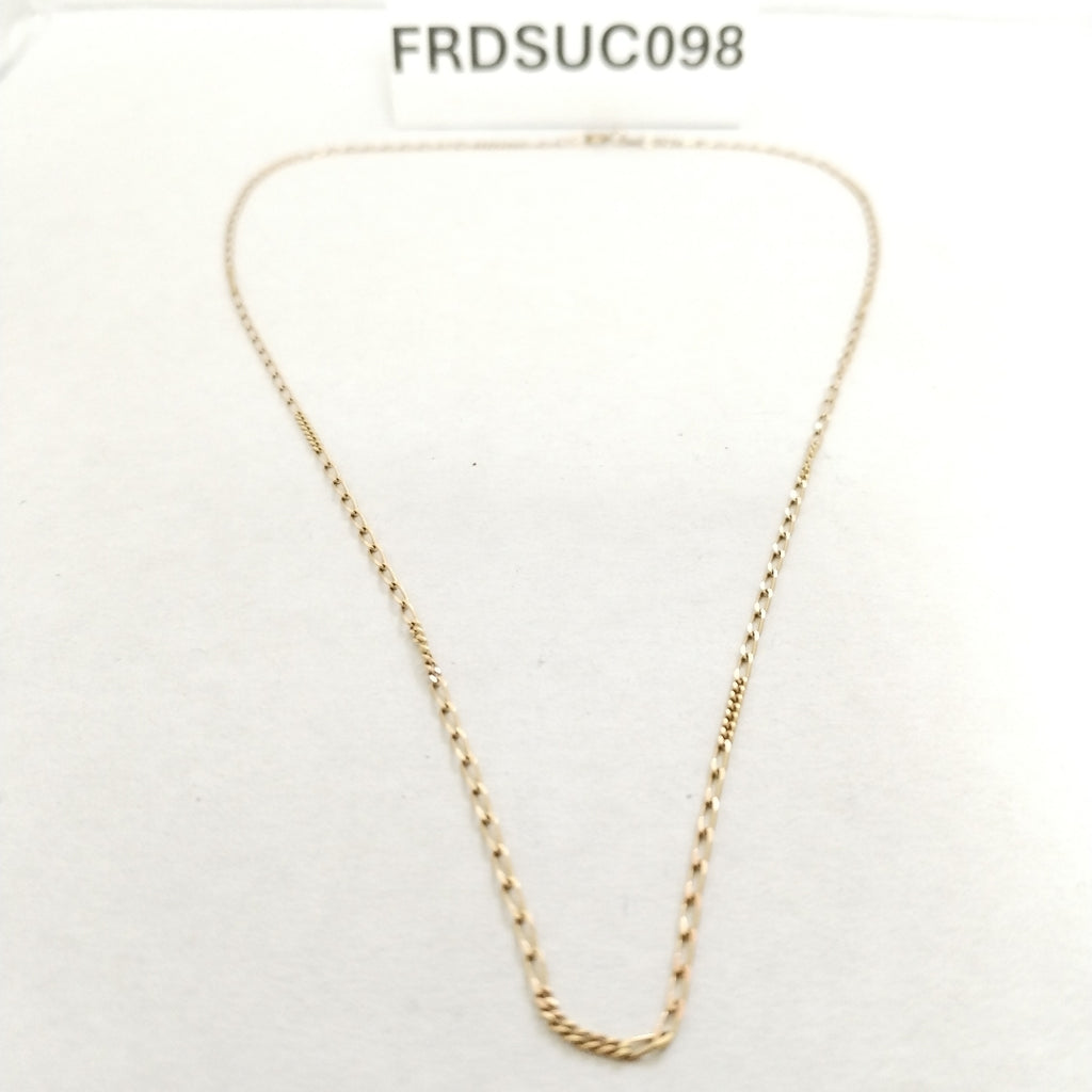 CADENA ORO 14 K 2,60 GRMS (SEMINUEVO)