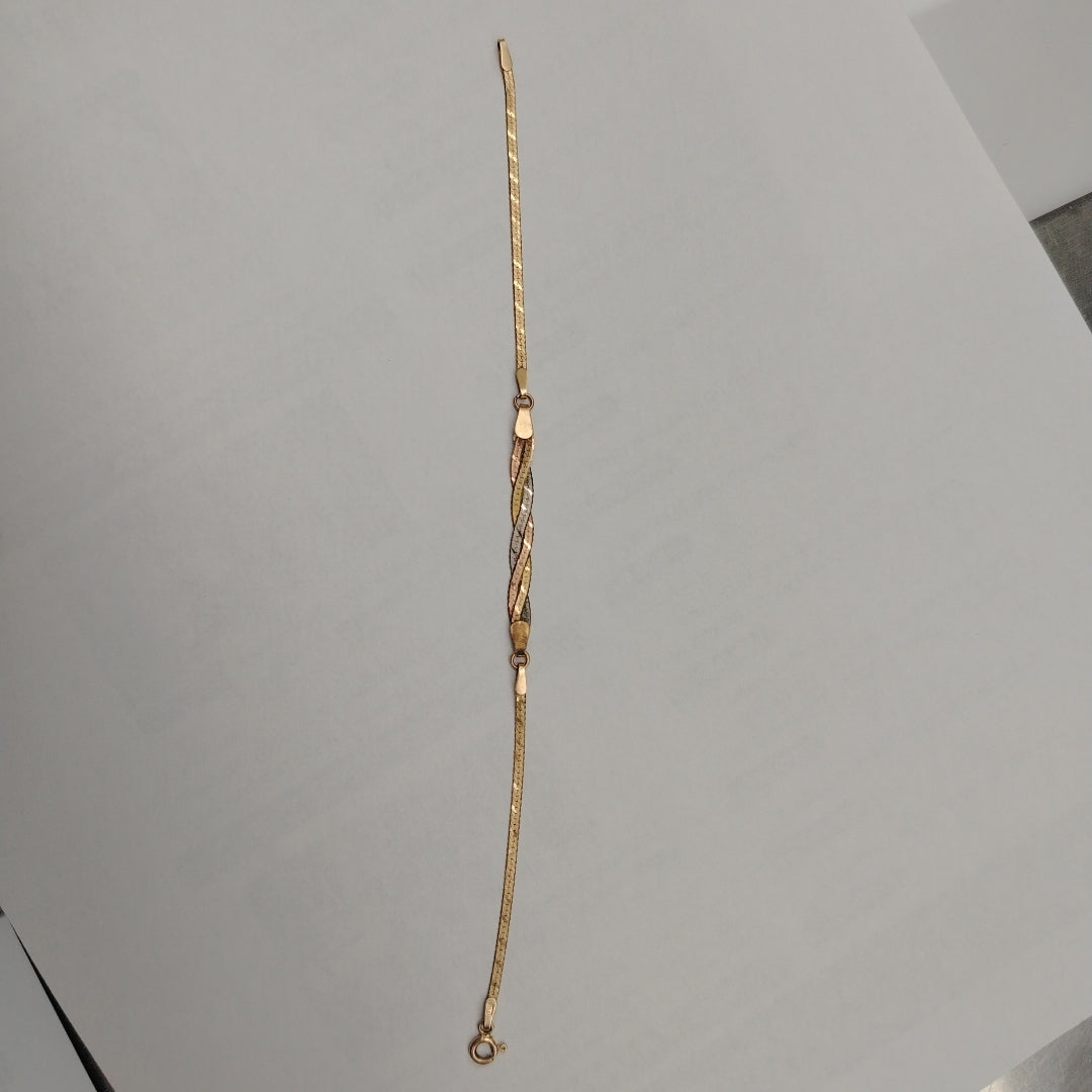 PULSERA ORO,RODIADO 14 K 2,20 GRMS (SEMINUEVO)