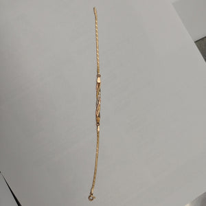 PULSERA ORO,RODIADO 14 K 2,20 GRMS (SEMINUEVO)
