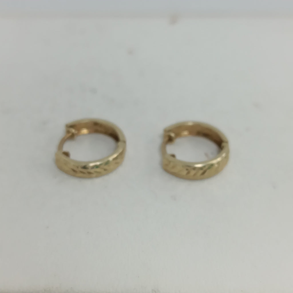 ARRACADAS PAR ORO 14 K 1.2 GRMS (SEMINUEVO)