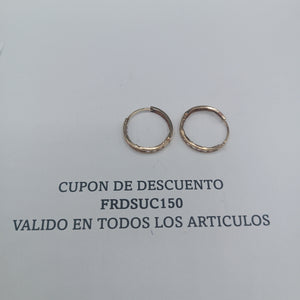 ARETES PAR ORO 10 K 1,90 GRMS (SEMINUEVO)