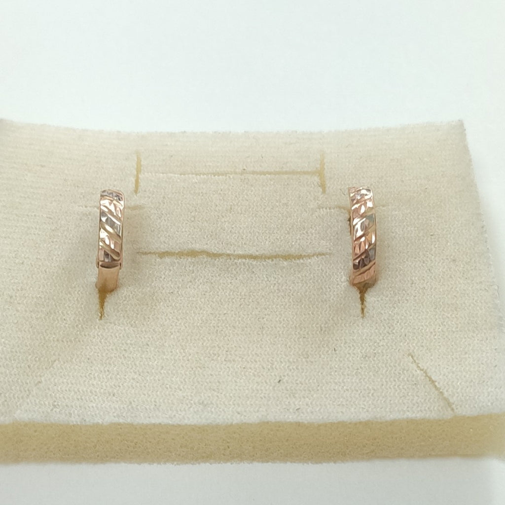 ARRACADAS PAR ORO,ORO COMBINADO 10 K 1,60 GRMS (SEMINUEVO)