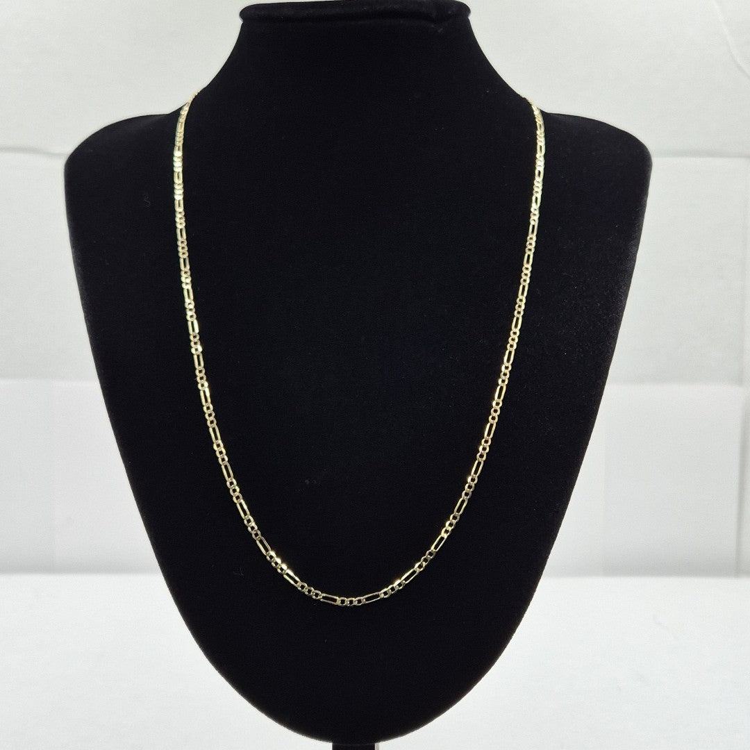 CADENA 3X1 14K 60 CM 5.2 GR (NUEVO)