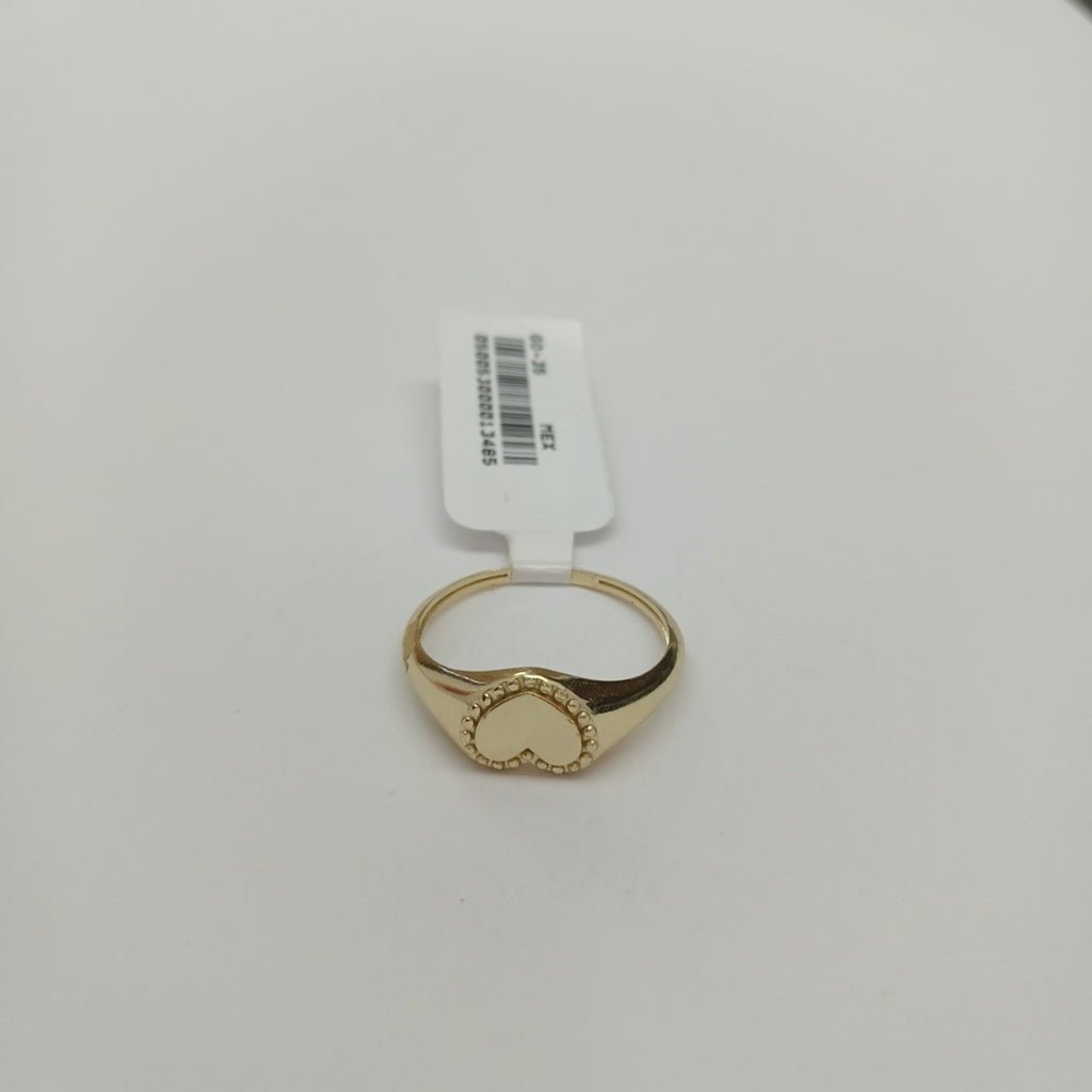 ANILLOS ANILLITO FIG CORAZON 10K TALLA 9 1.8 GR (NUEVO)