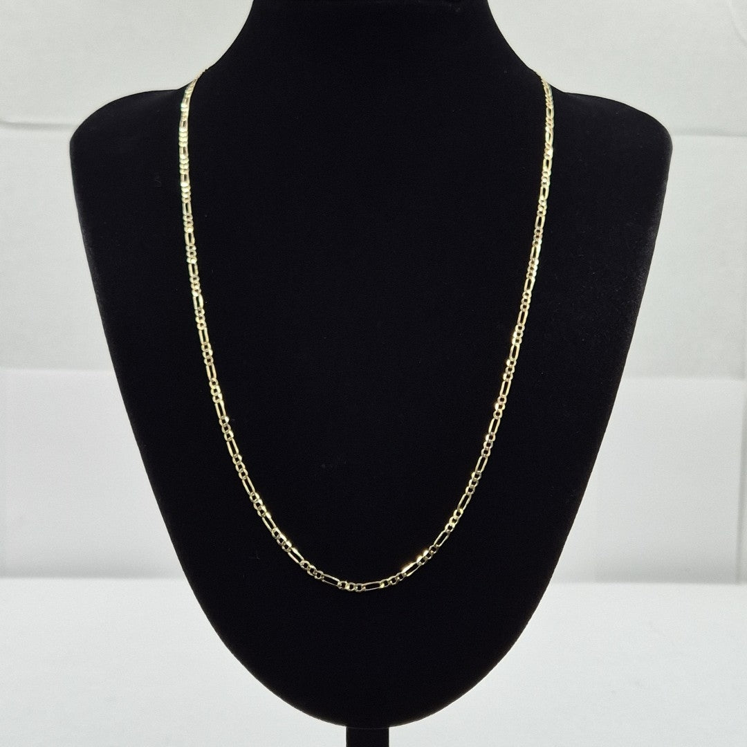 CADENA 3X1 14K 60 CM 5.2 GR (NUEVO)