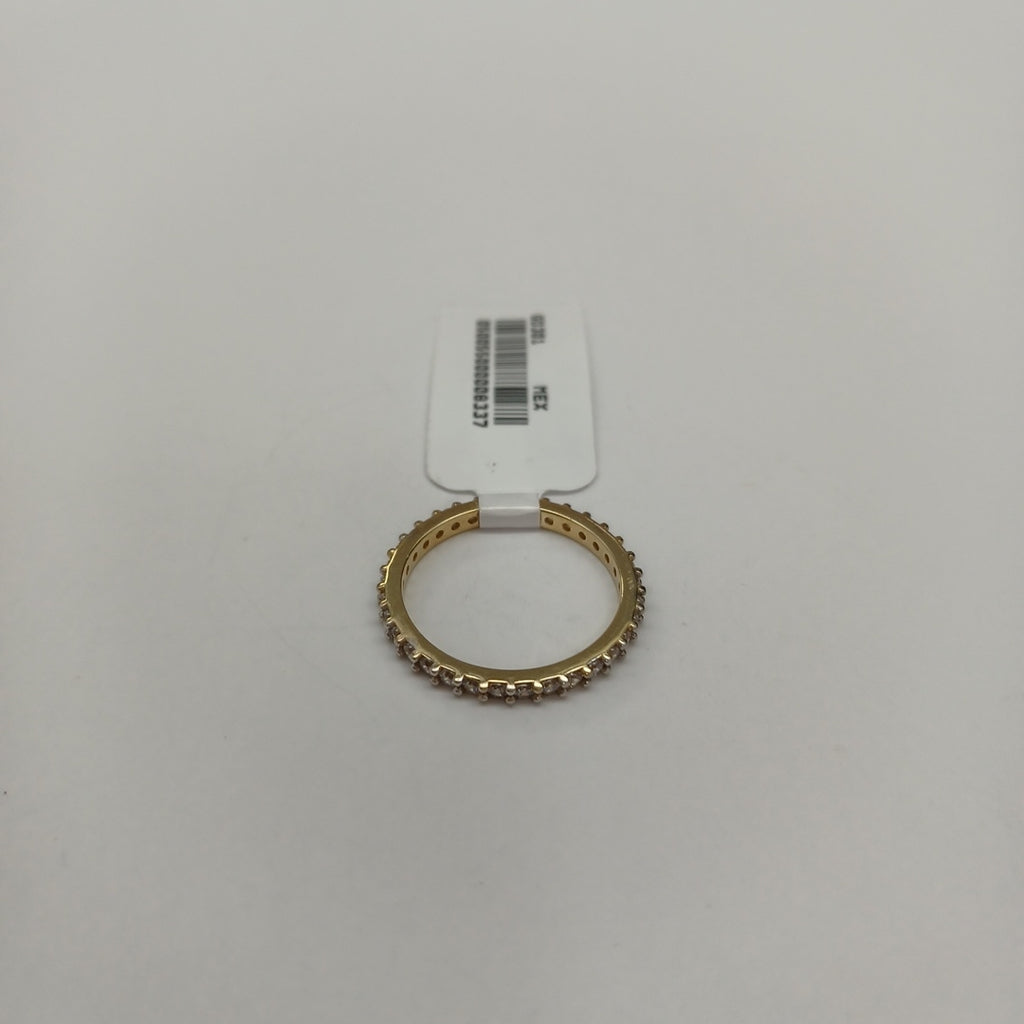 ANILLO ANILLITO CHURUMBELA C CIRCONIAS 14K 6.5 TALLA 1.9 GR (NUEVO)