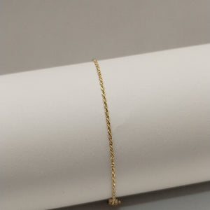 PULSERA TORZAL 14K 18 CM 1.3 GR (NUEVO)