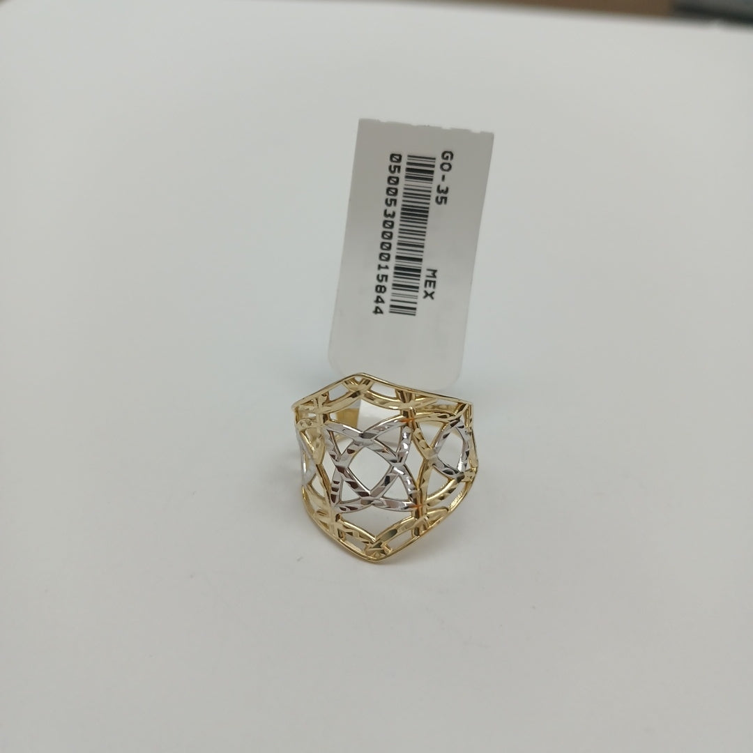 ANILLOS CON ESTRELLA CELTA 14K TALLA 6.5 2.2 GR (NUEVO)