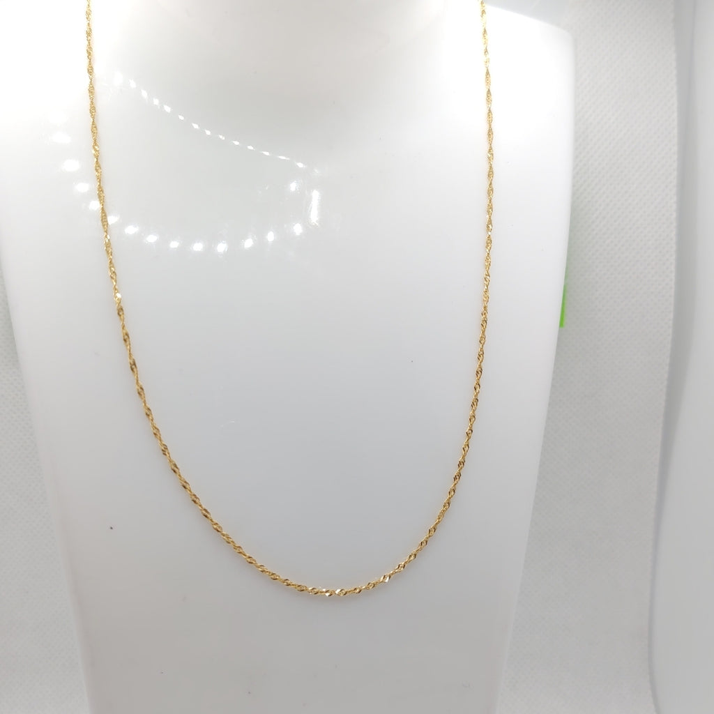 CADENA ORO 14 K 2,00 GRMS (SEMINUEVO)