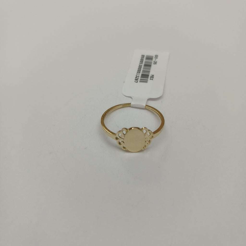 ANILLOS ANILLITO 10K TALLA 8 1 GR (NUEVO)