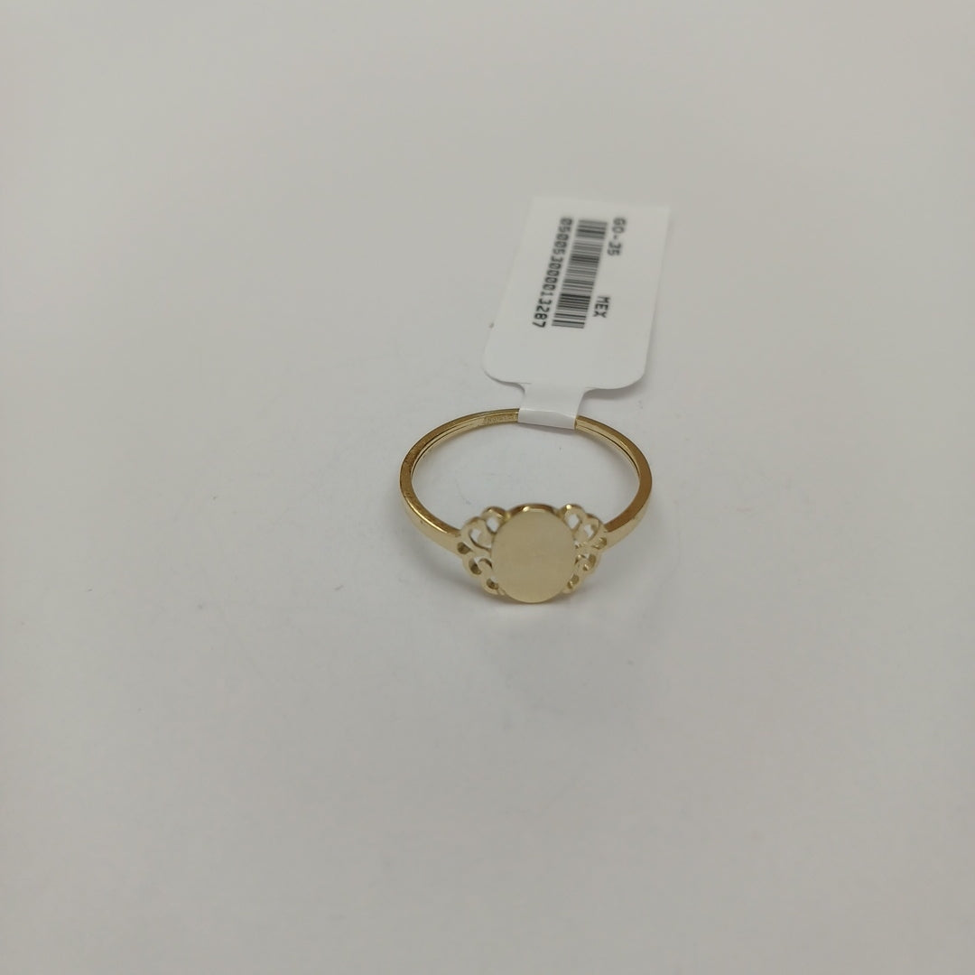 ANILLOS ANILLITO 10K TALLA 8 1 GR (NUEVO)