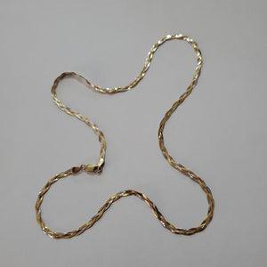 CADENA ORO COMBINADO 10 K 4,10 GRMS (SEMINUEVO)