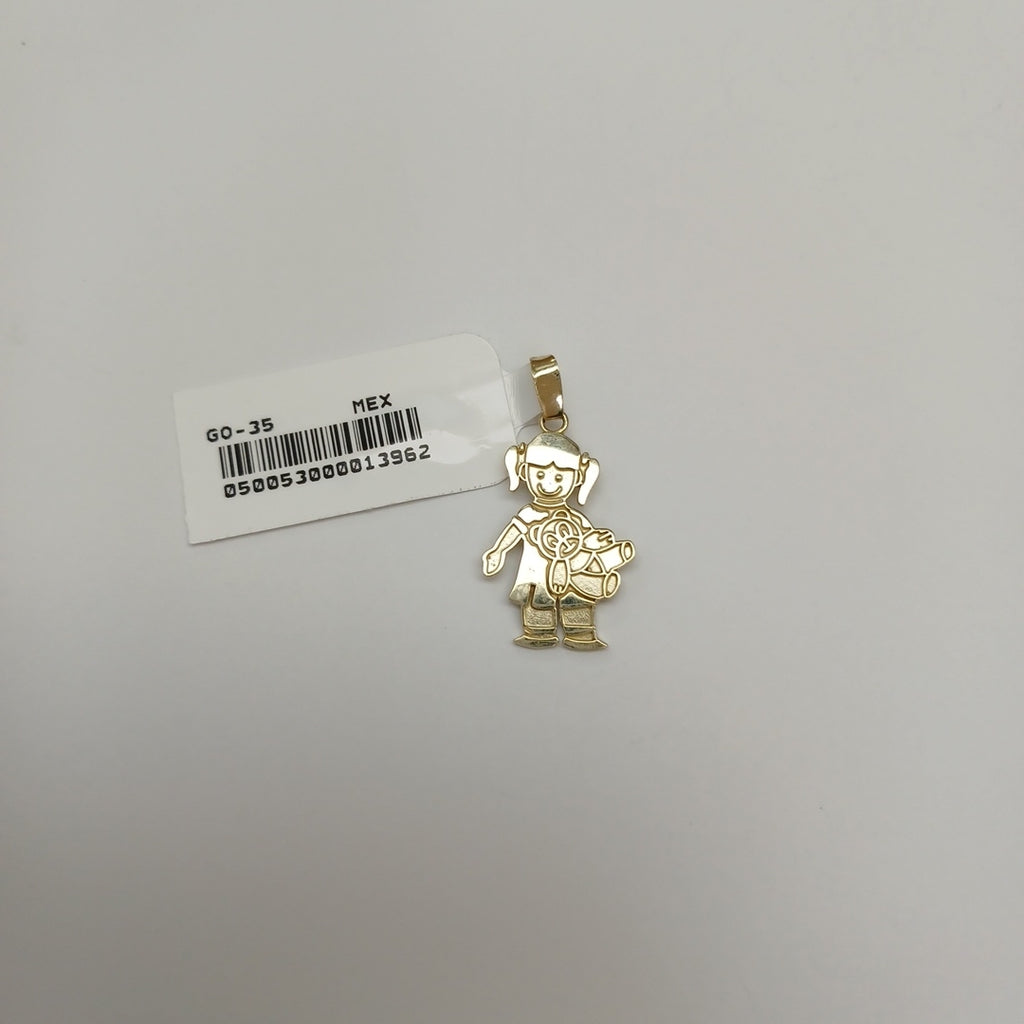 DIJE NIÑA 10K 1.1 GR (NUEVO)