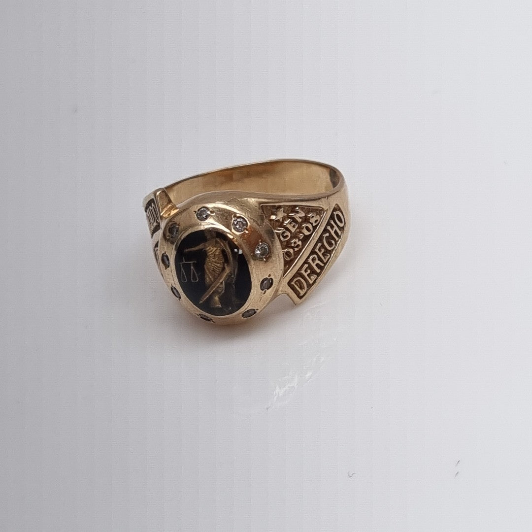 ANILLO ORO 14 K 9.8 GRMS (SEMINUEVO)