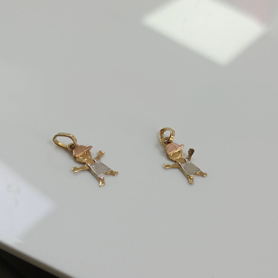 ARETES PAR ORO 14 K 0.6 GRMS (SEMINUEVO)