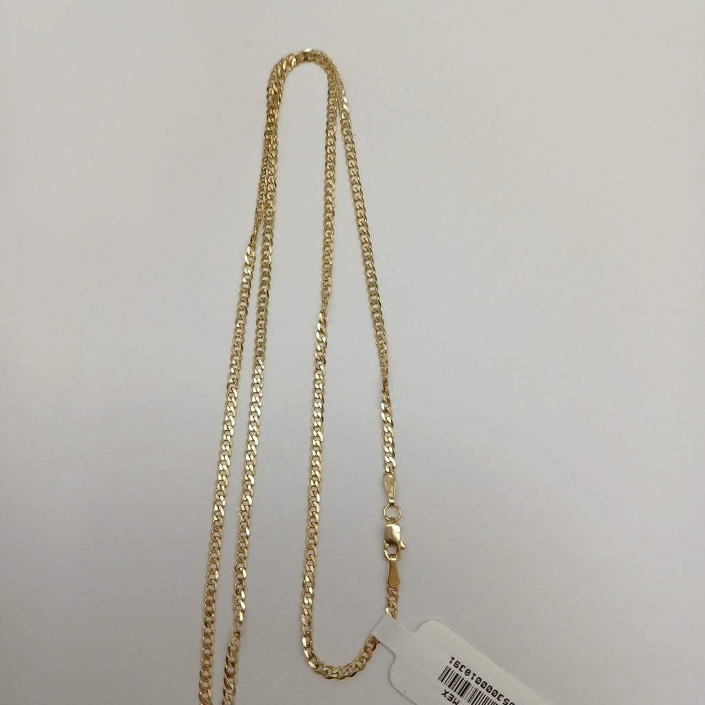 CADENA BARBADA 14K 55 CM 6 GR (NUEVO)