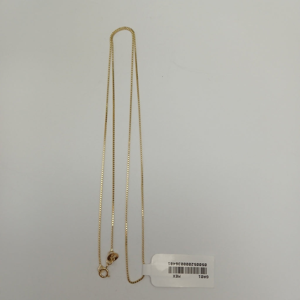 CADENA VENECIANO 14K 55 CM 2.4 GR (NUEVO)