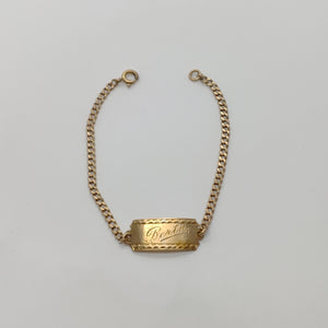 ESCLAVA ORO 14 K 2,20 GRMS (SEMINUEVO)
