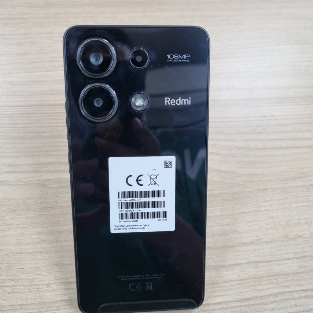 CELULAR XIAOMI REDMI NOTE 13 23129RA5FL (2024) 128 GB 6 GB RAM (SEMINUEVO)