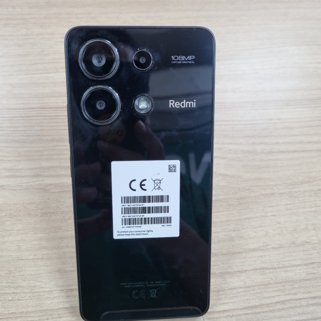 CELULAR XIAOMI REDMI NOTE 13 23129RA5FL (2024) 128 GB 6 GB RAM (SEMINUEVO)