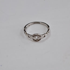 ANILLITO ORO BLANCO 14 K 2 GRMS (SEMINUEVO)