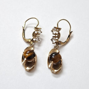 ARETES PAR ORO 8 K 3.4 GRMS (SEMINUEVO)
