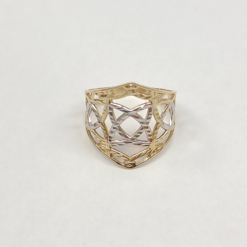 ANILLOS CON ESTRELLA CELTA 14K TALLA 6.5 2.2 GR (NUEVO)