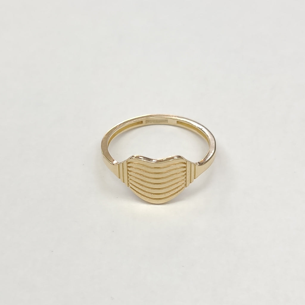 ANILLOS CORAZON 14K TALLA 7 1.8 GR (NUEVO)